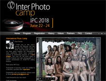 Tablet Screenshot of interphotocamp.com